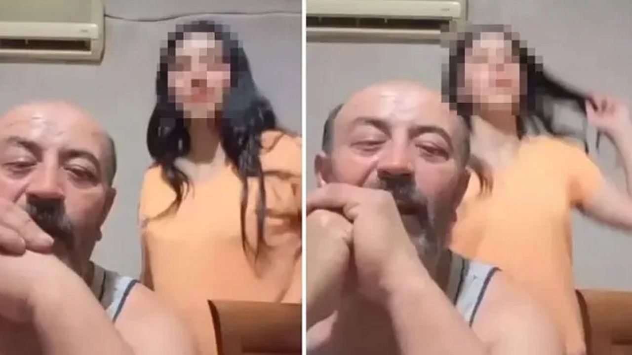 TikTok’taki skandala Bakanlık el koydu: Kızını canlı yayında oynatan baba gözaltında!