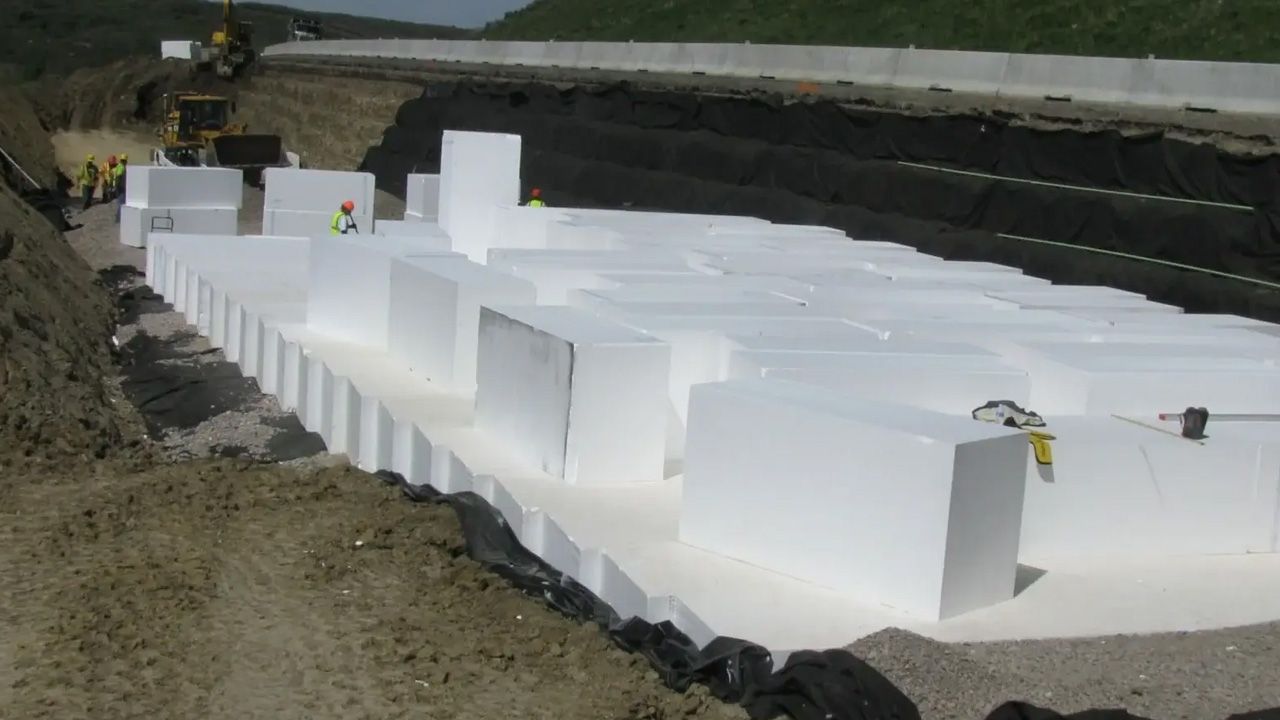 Türkiye'de ilk defa uygulandı! 'Geofoam teknolojisi' maliyetleri düşürüyor