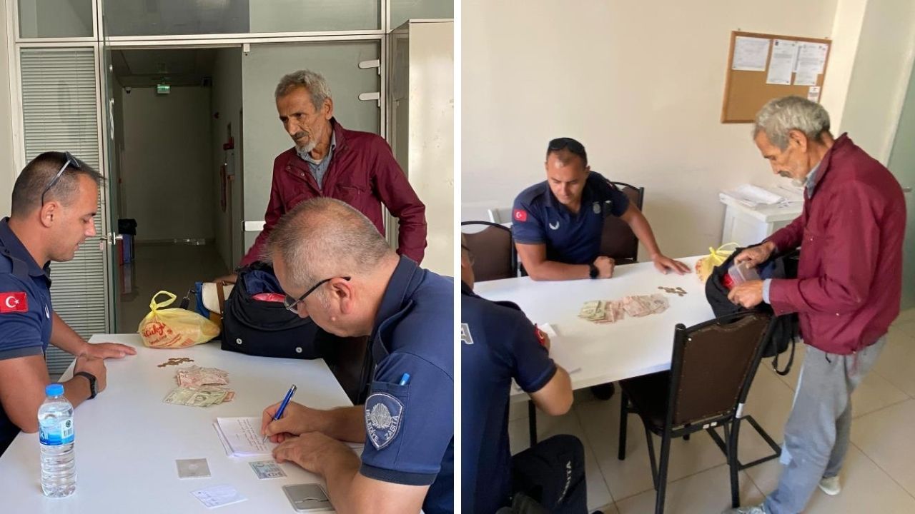 Dilencinin yarım saatte topladığı para zabıtaları bile şaşkına çevirdi