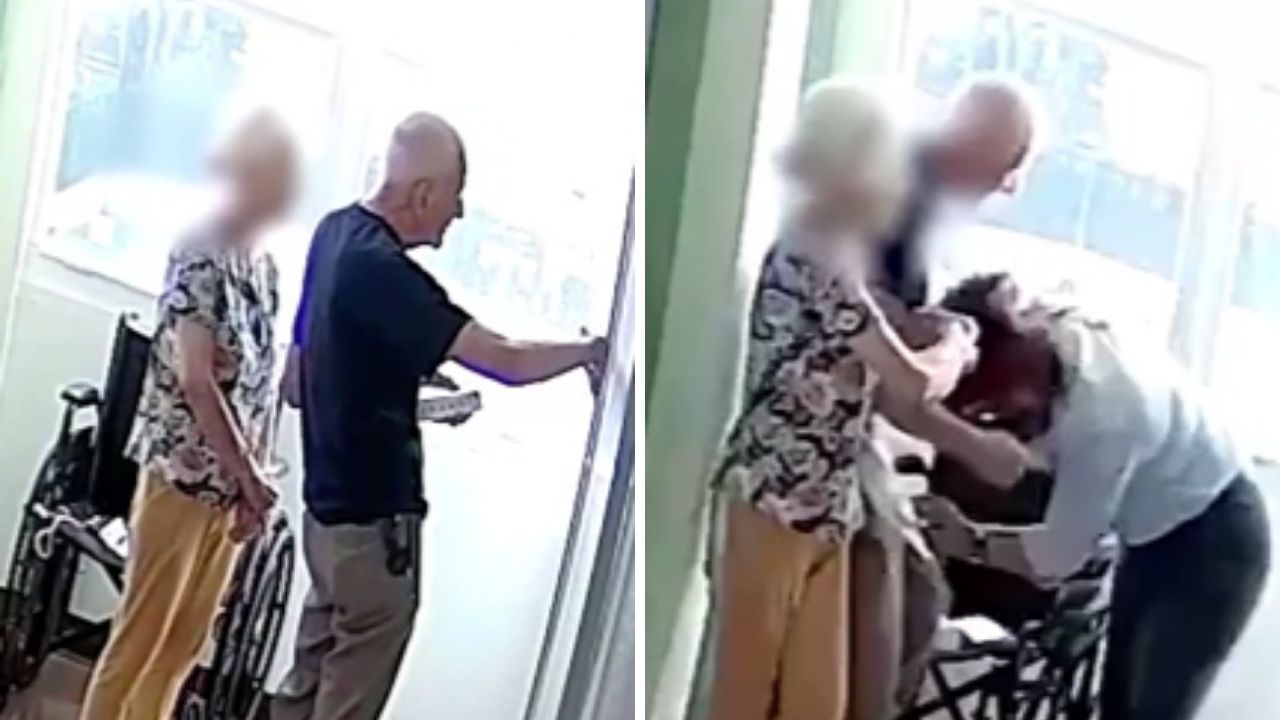 Huzurevi müdürüne çakıyla saldırmıştı! Dehşet anları ortaya çıktı