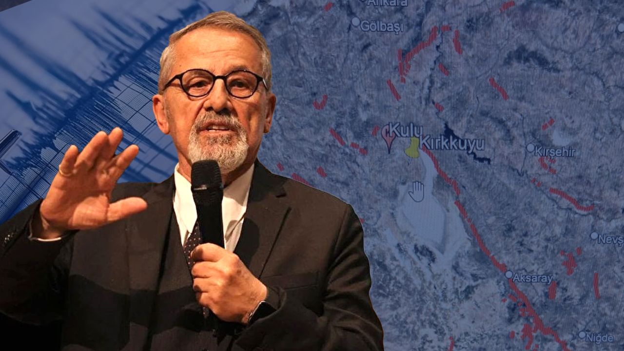 Konya 4 büyüklüğünde depremle sallandı! Naci Görür