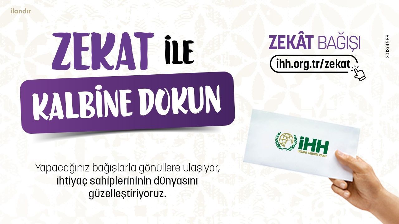 Zekat ile kalbine dokun