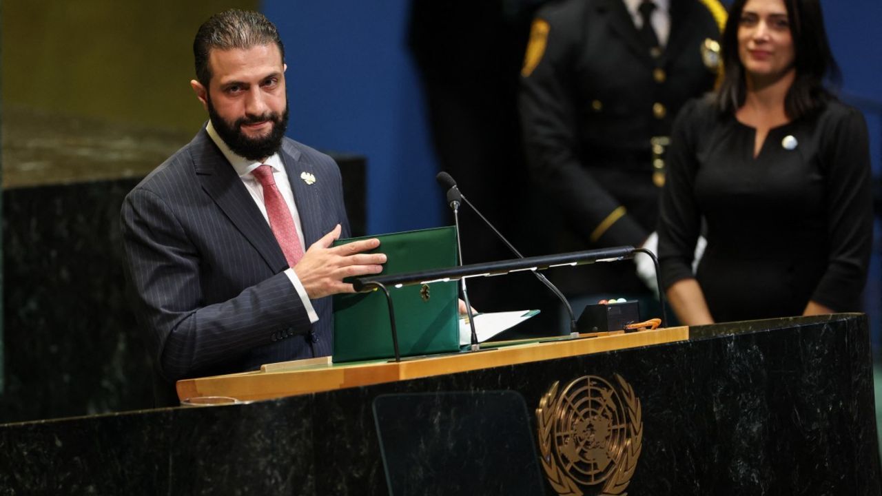 Suriye lideri Şara, BM Genel Kurul kürsüsünden Türkiye