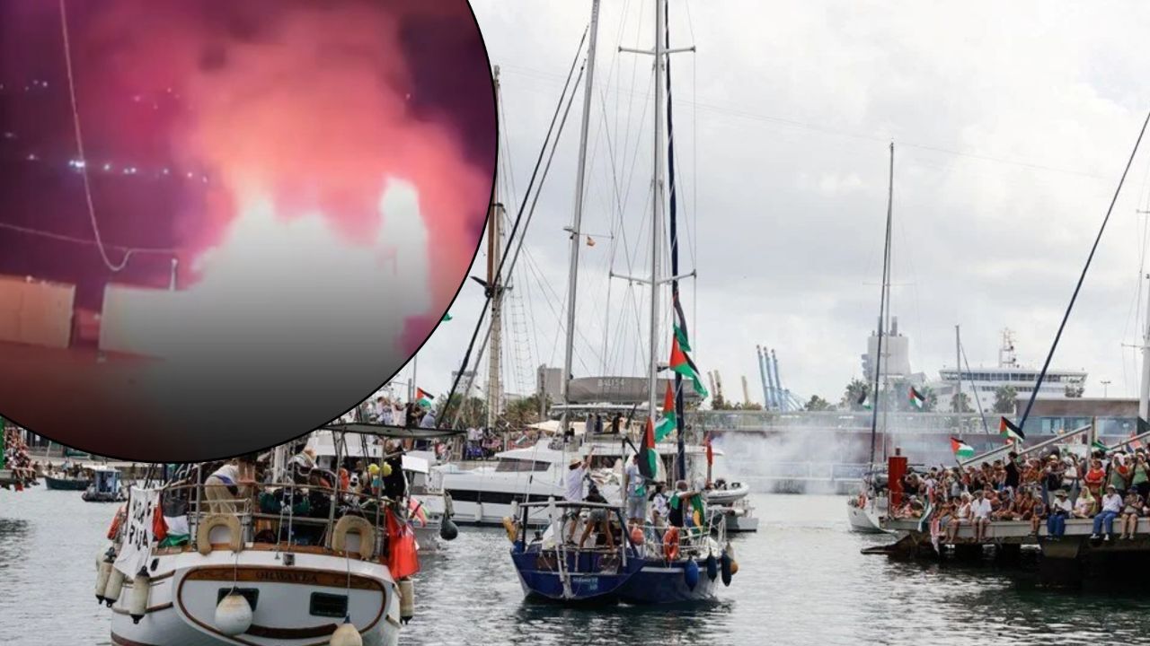 Küresel Sumud Filosuna uluslararası sularda 7 saldırı! Sümeyye Ordu o anları anlattı