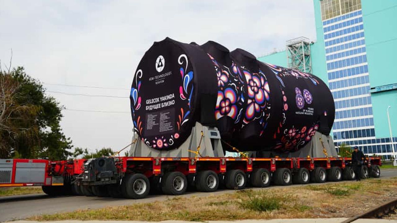 4. ünitenin reaktör kabı Rusya’dan yola çıktı! Akkuyu’dan ilk enerji önümüzdeki yıl