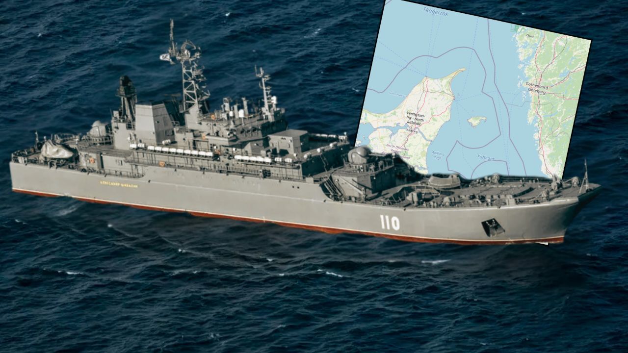 Danimarka kıyılarında radar sistemi kapalı Rus savaş gemisi endişesi! Helikopterle deşifre oldular