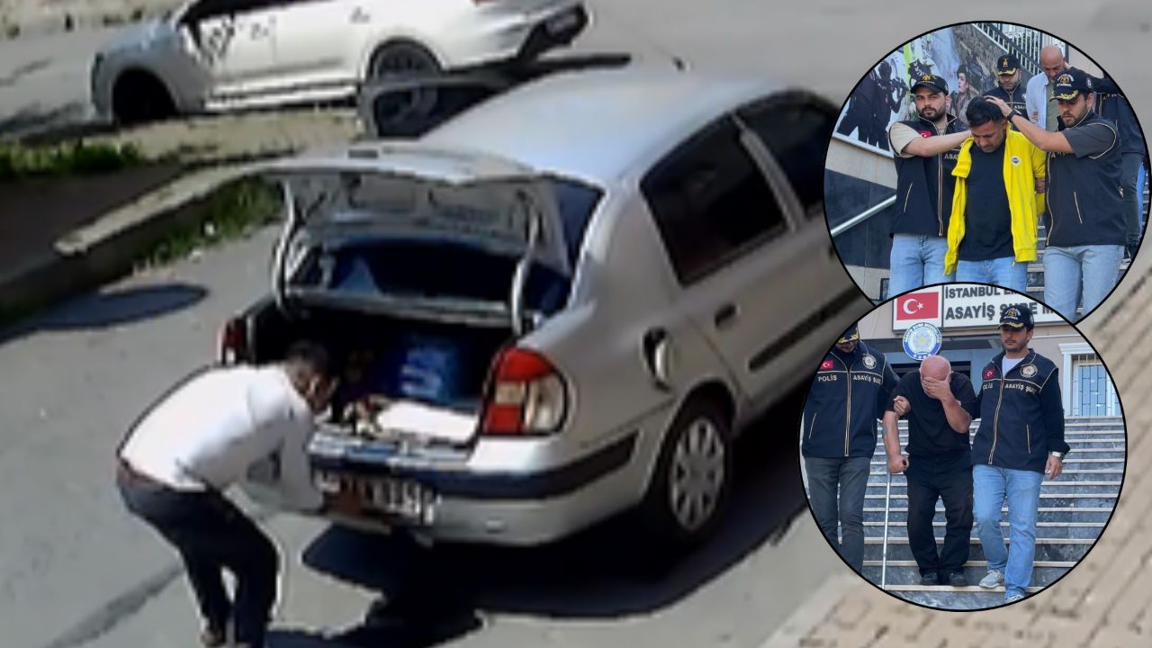 Sahte anahtarla çaldılar, parçaladılar, 