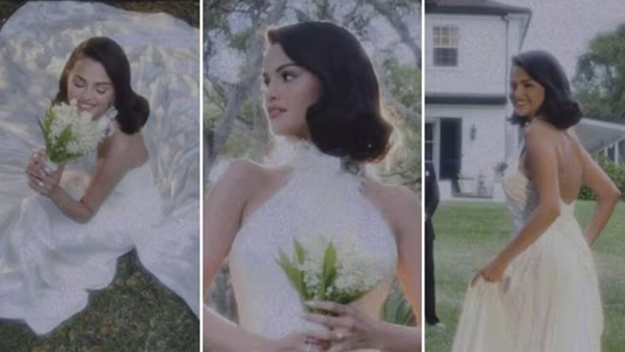Selena Gomez ile Benny Blanco evlendi! Görkemli düğünden ilk kareler