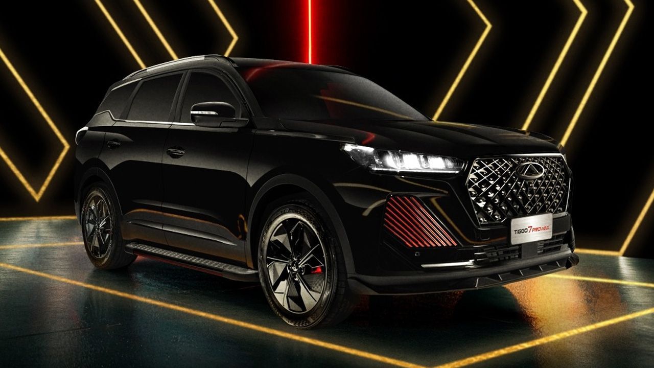 Chery TIGGO7 Black Edition vitrine sınırlı adetlerle çıktı