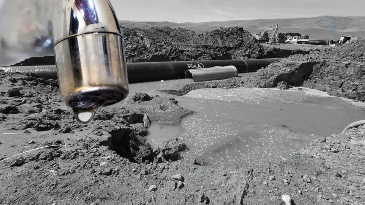 Boru hattı patladı Ankara