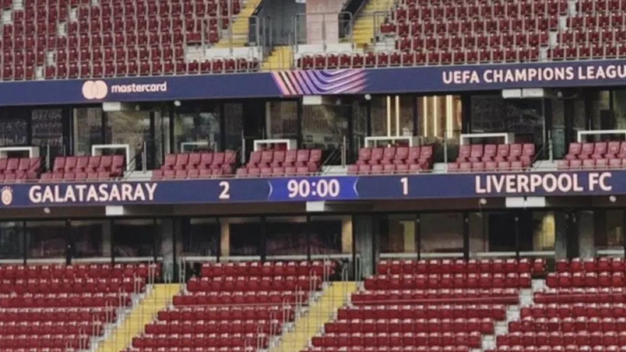 Liverpool maçı öncesi RAMS Park'ta yapılan skor tabelası testi gündem oldu