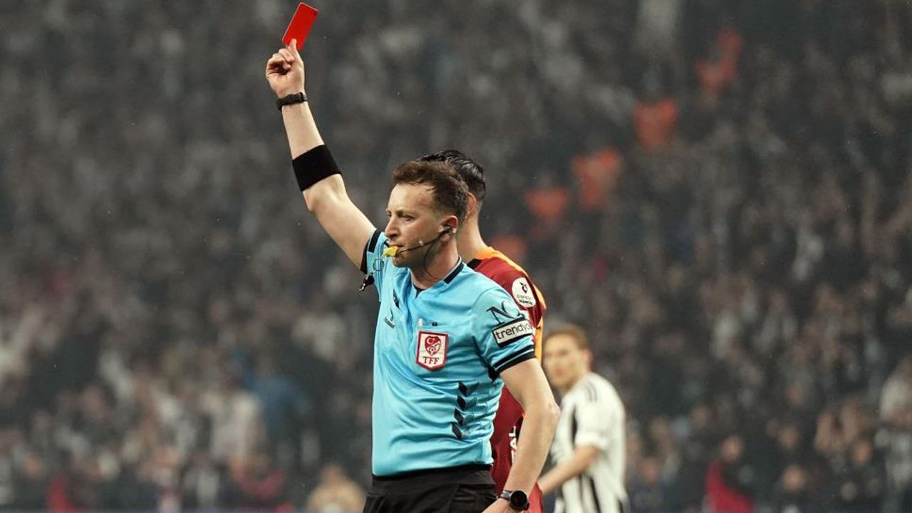 Galatasaray - Beşiktaş derbisinde son 5 maçta 5 kırmızı kart