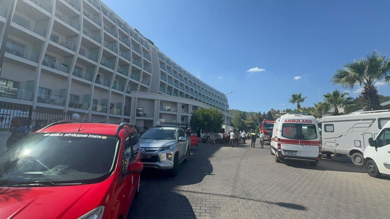 Marmaris’te otelde patlama! Yaralılar var