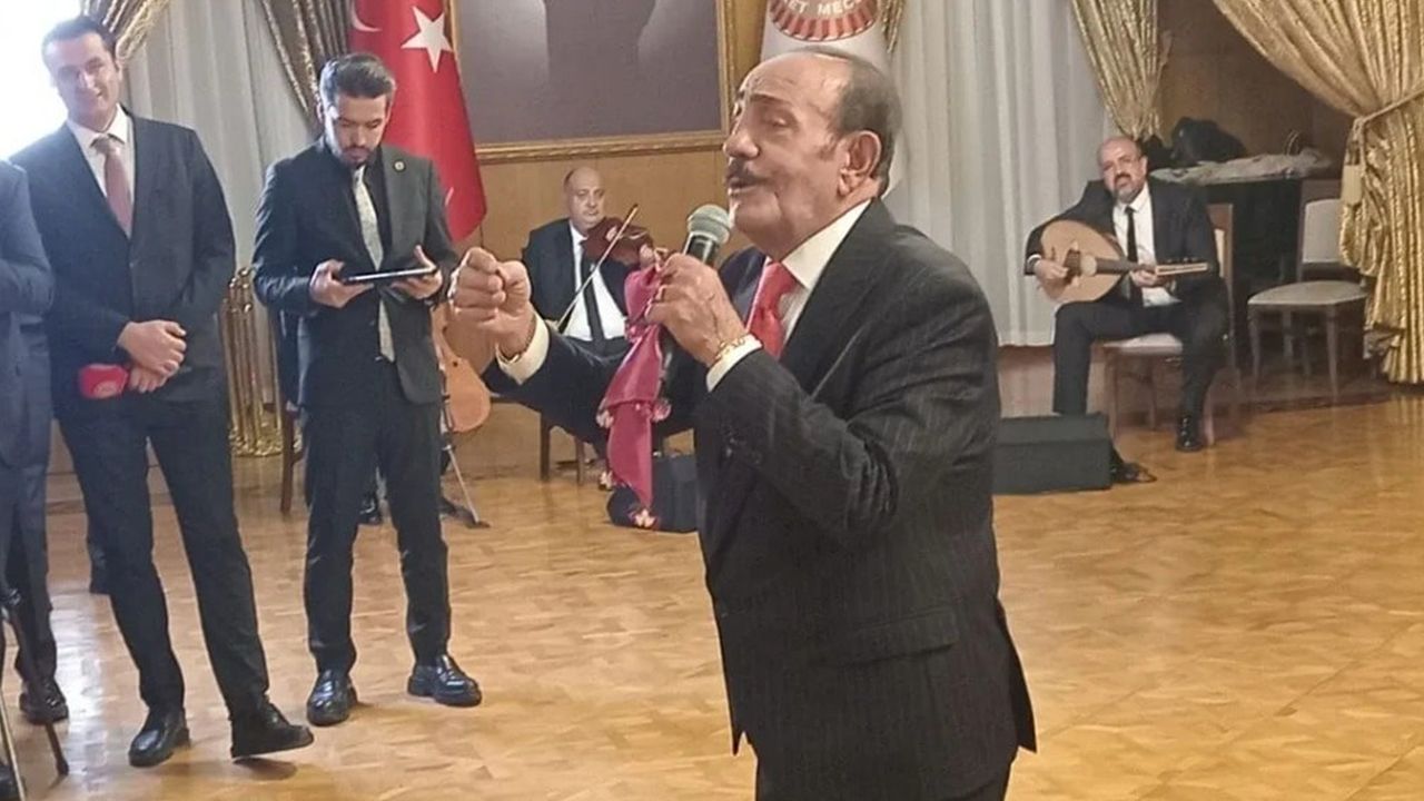 Meclis resepsiyonunda Mustafa Keser sürprizi