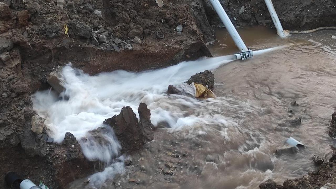 Su krizi yaşanan Tekirdağ'da 