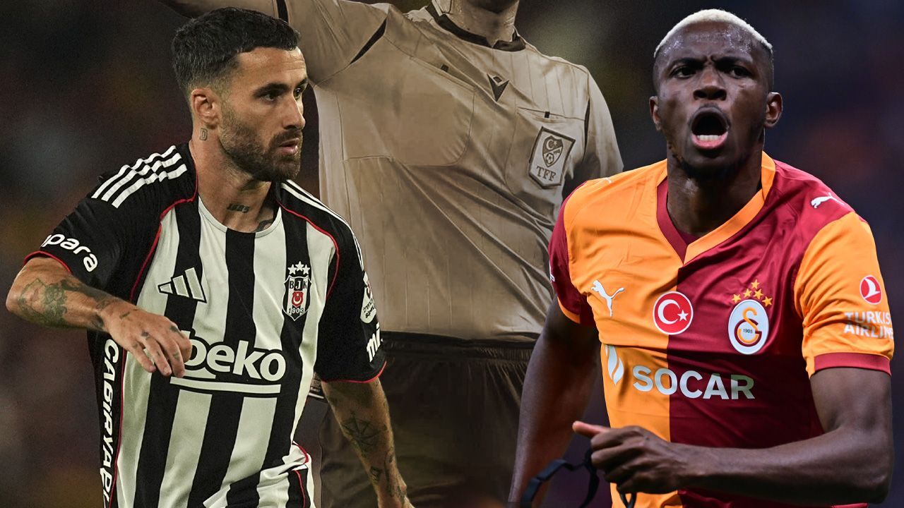 TFF resmen açıkladı! Galatasaray-Beşiktaş derbisinin hakemi belli oldu