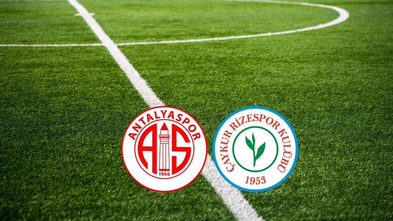 Antalyaspor - Rizespor maçı hangi kanalda, saat kaçta?