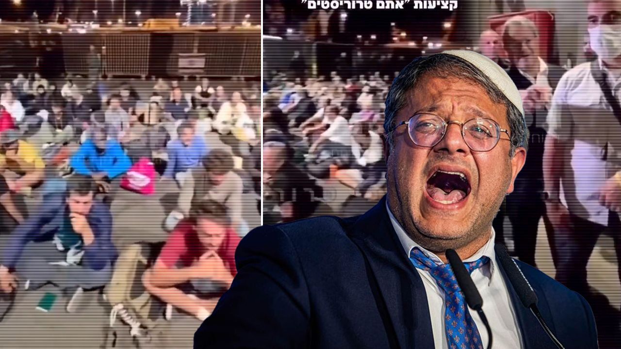 Skandal görüntüler! İsrailli Bakan Ben-Gvir Sumud Filosu aktivistlerine hakaret videosu paylaştı