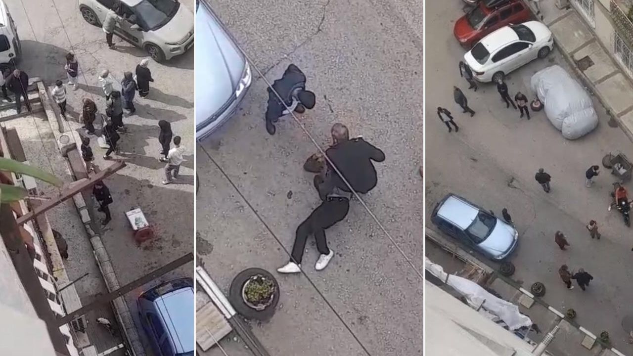 Çocuğa taciz iddiası mahalleyi ayağa kaldırdı! Sokak ortasında meydan dayağı kamerada