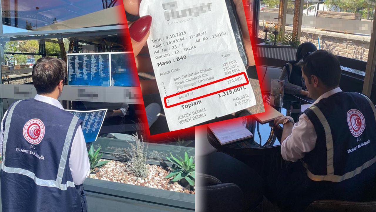 2 suya 170 lira hesap bakanlığı harekete geçirdi! Milyonluk ceza yolda