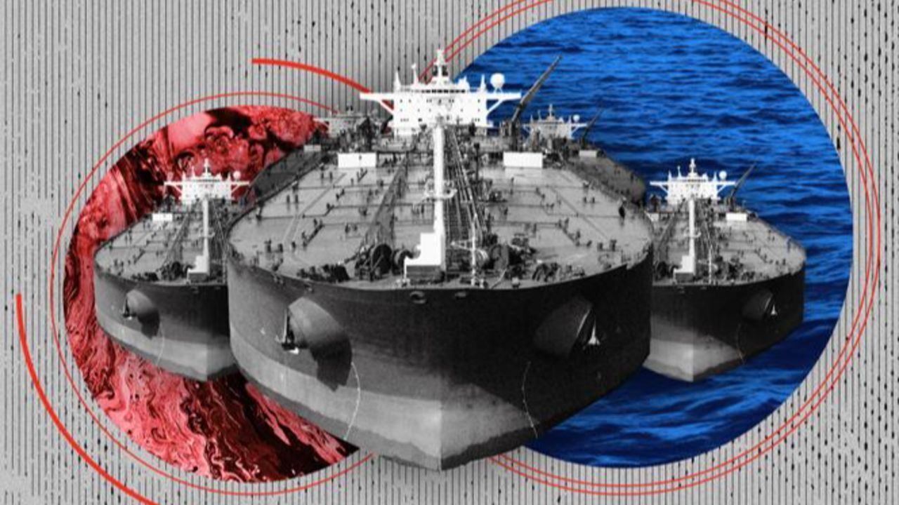 Avrupa kıyılarında tehlike! Rusya’nın 'gölge filosu' petrol sızdırdı!