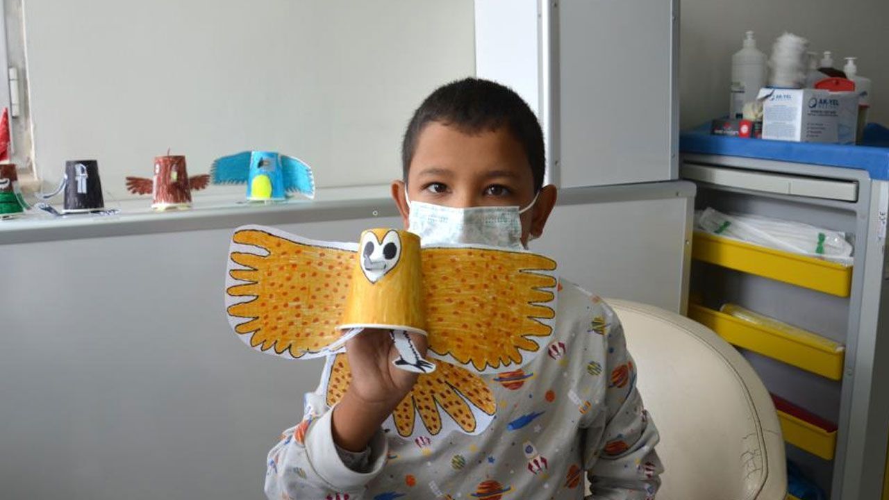 Babasından gelen güçle hayata tutundu! Minik Fehmi artık ağrı çekmiyor