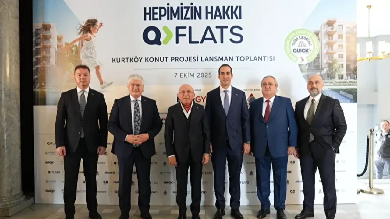 Gayrimenkulde güvenli konut dönemi QFlats ile başlıyor