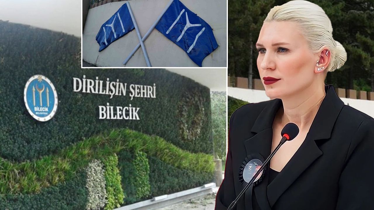 Kayı Bayrağı ve Osmanlı armasını kaldırdılar! CHP