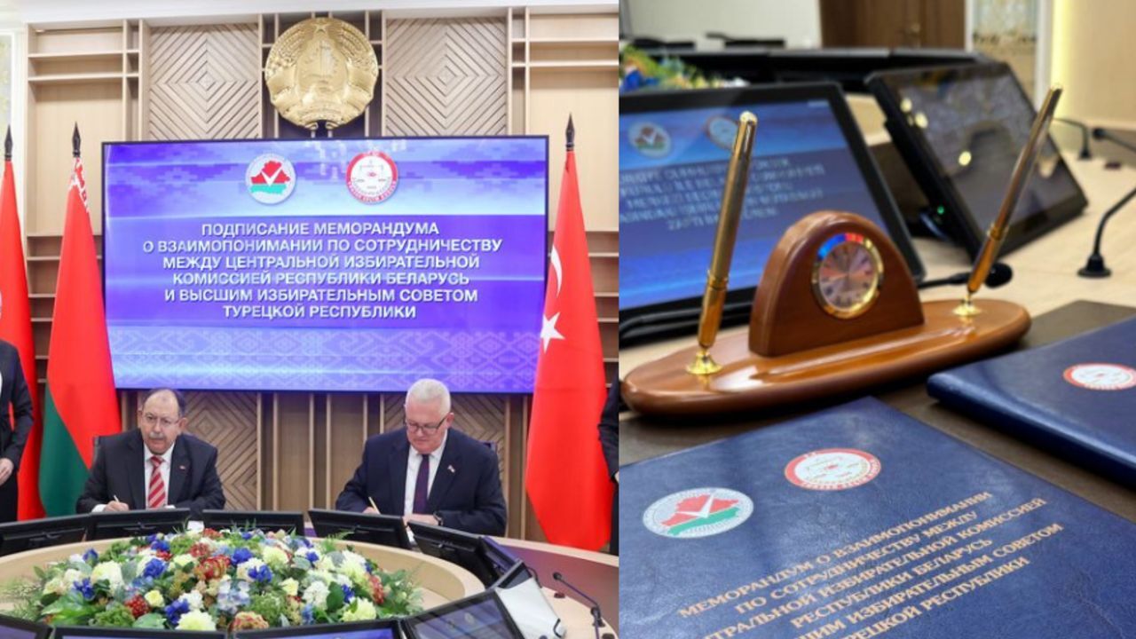 Türkiye seçim tecrübesini dünyayla paylaşıyor! YSK ve Belarus arasında ortak çalışma başlatıldı