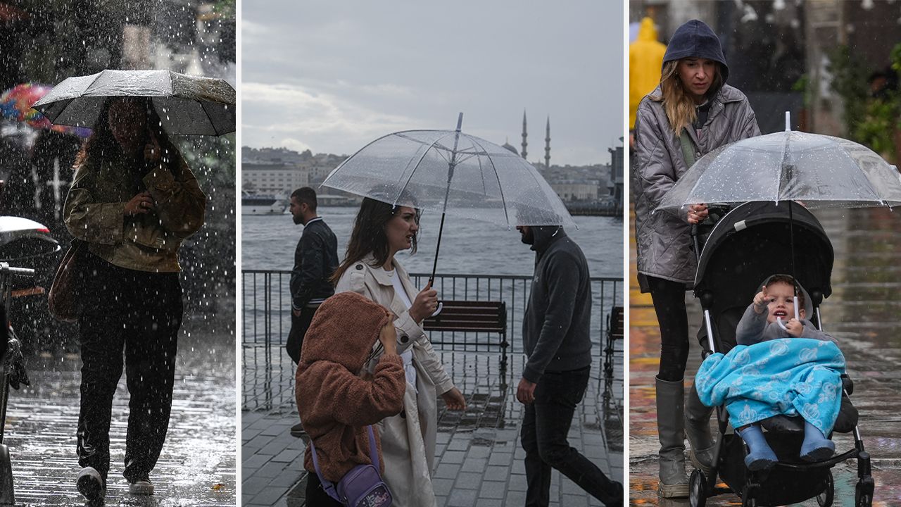 Meteoroloji haritasını güncelledi: Fırtına ve sağanak bir arada, 8 il için uyarı var