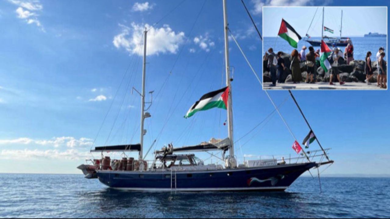 Tarihin en büyük Özgürlük Filosu 1.000 gemiyle Gazze’ye yelken açıyor!