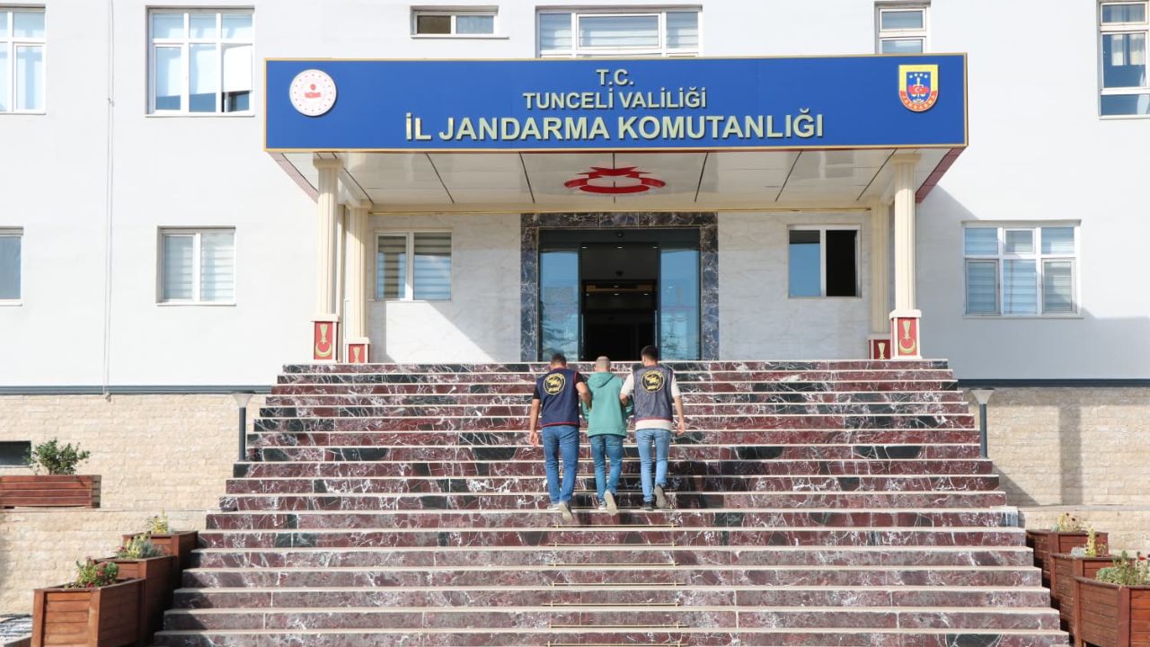 16 ilde aranıyordu! Suç makinesi Tunceli'de yakalandı