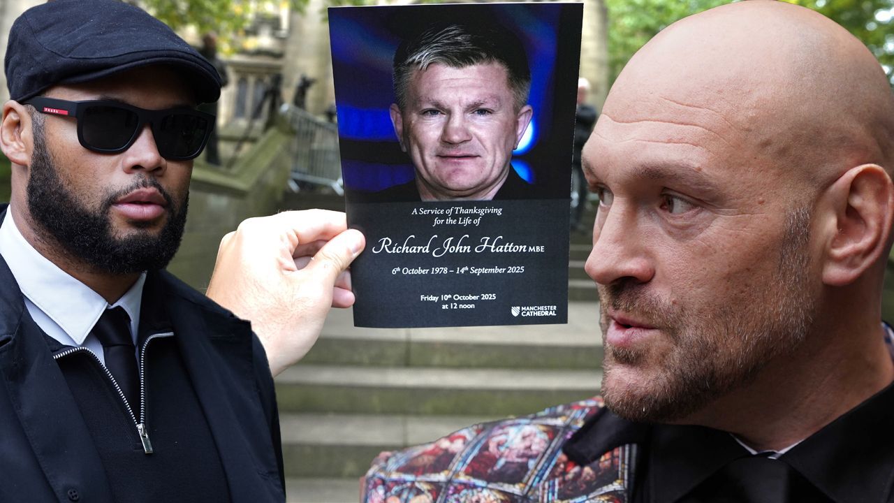 Eski dünya şampiyonu boksör Ricky Hatton'a veda! Cenaze törenine ünlüler akın etti