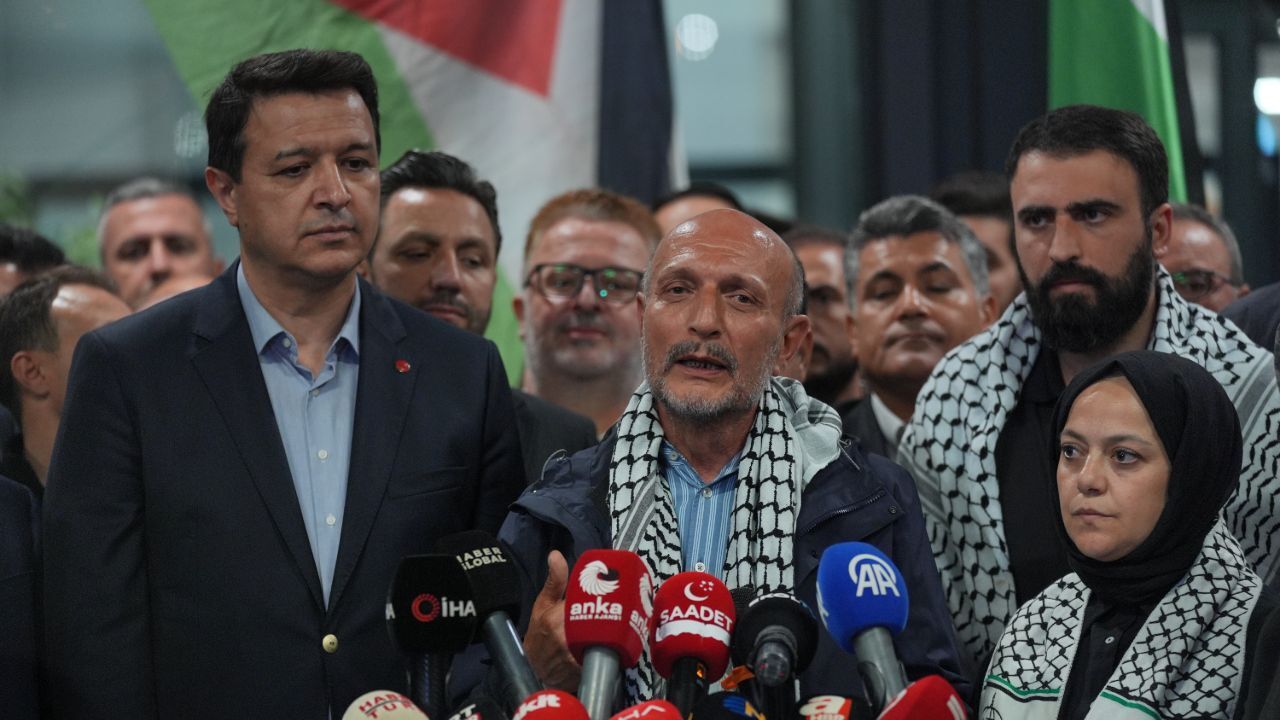 İsrail'in alıkoyduğu 3 milletvekili İstanbul'da