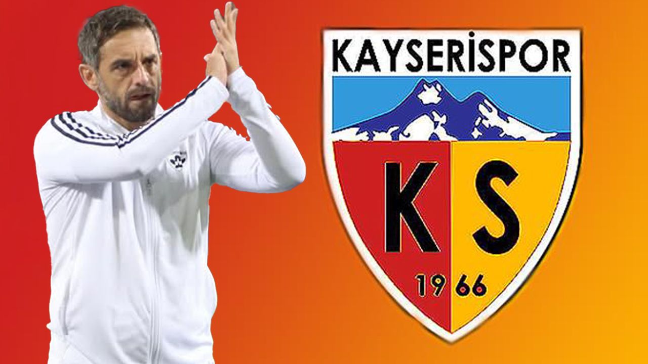 Kayserispor'un yeni teknik direktörü belli oldu: 1,5 yıllık anlaşma