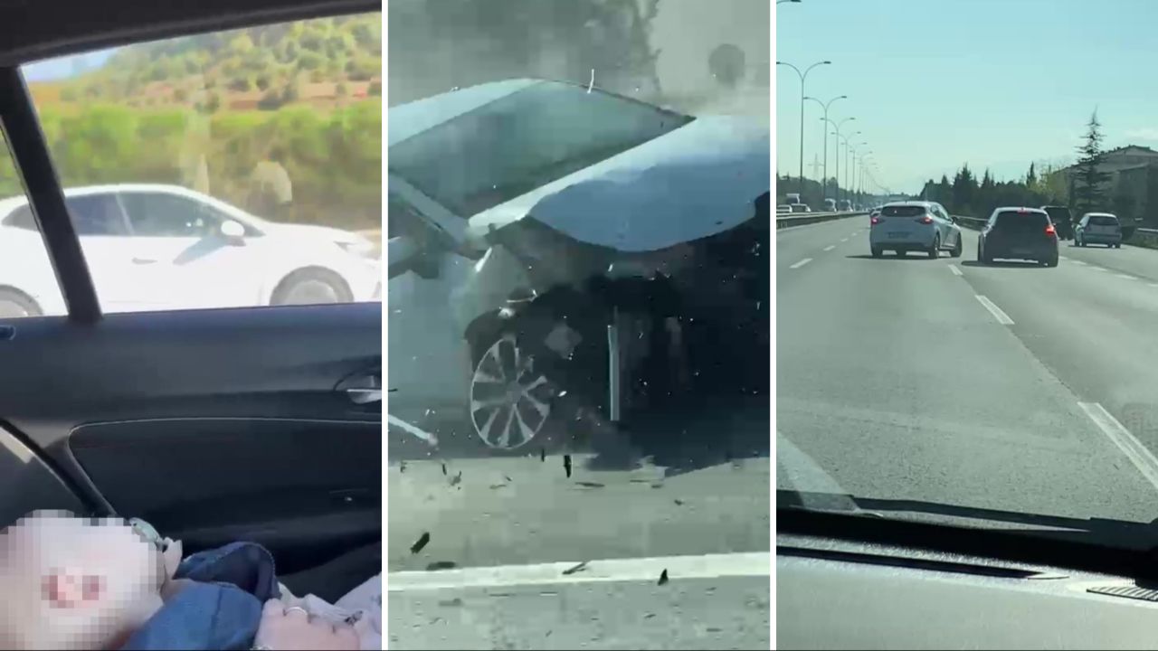 Bebekli aileye trafikte dehşeti yaşattı! O maganda hakkında karar verildi