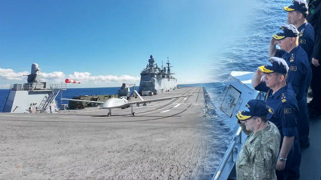 Doğu Akdeniz'de gövde gösterisi! Denizkurdu'nda milli silahlar boy gösterdi