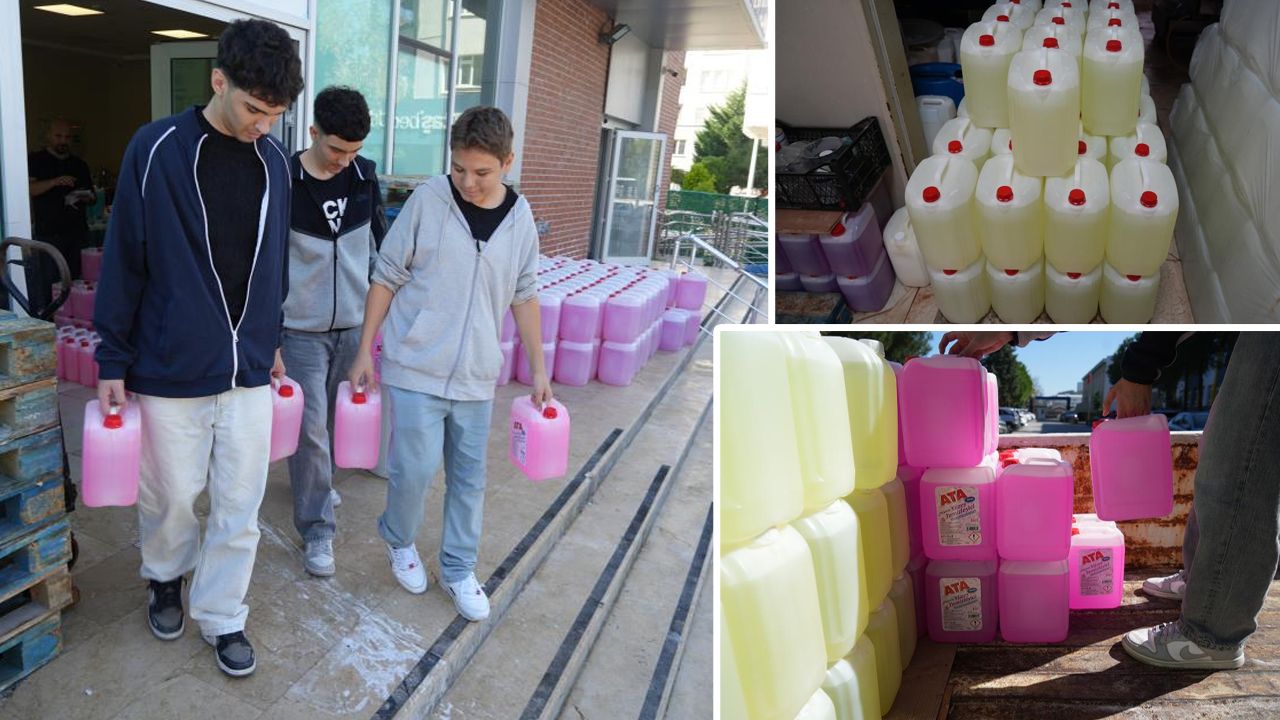 Fabrika gibi lise! 150 ton sipariş geldi, 20 milyon lira ciro yapacaklar