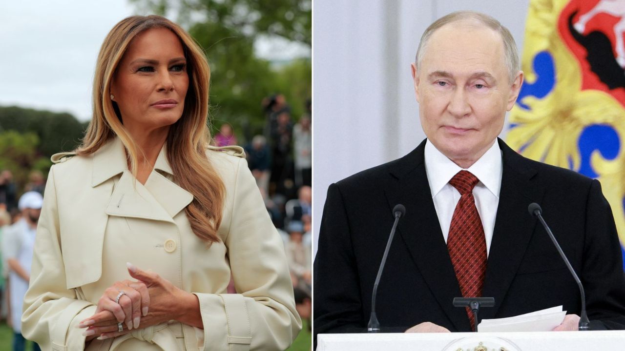 Melania Trump itiraf etti: Putin’le doğrudan temas halindeyim!
