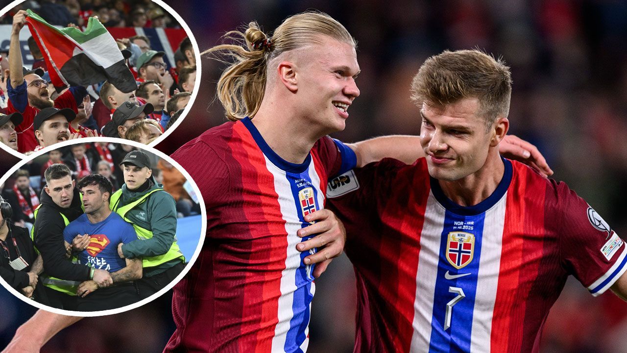 Norveç, Haaland'ın coştuğu maçta İsrail'i darmadağın etti: Hem protesto hem gol yağmuru