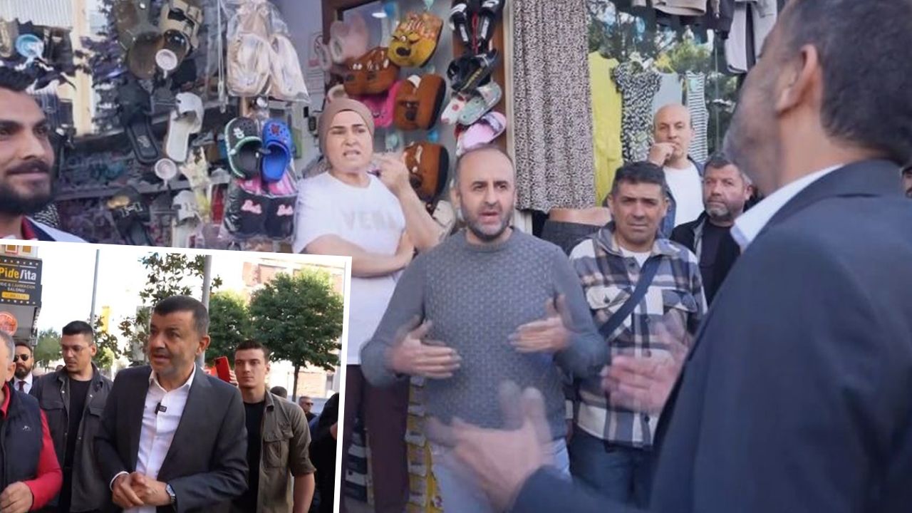 Esnaf konuştu, CHP'li Başkan kaçtı! "Bıktık, tükendik" sesleri ziyareti yarıda bıraktırdı