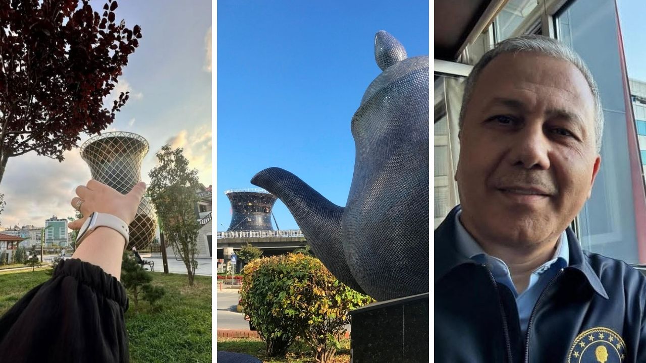 Bakan Yerlikaya, sosyal medya akımına katıldı: Çay bardağı elimde, tebessüm gönlümde