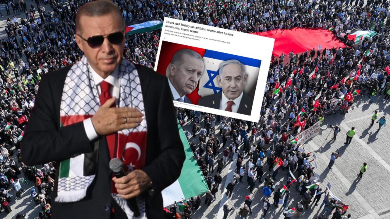 İsrail'de Erdoğan korkusu büyüyor! 'Türkiye bölgede tüm planları bozdu'