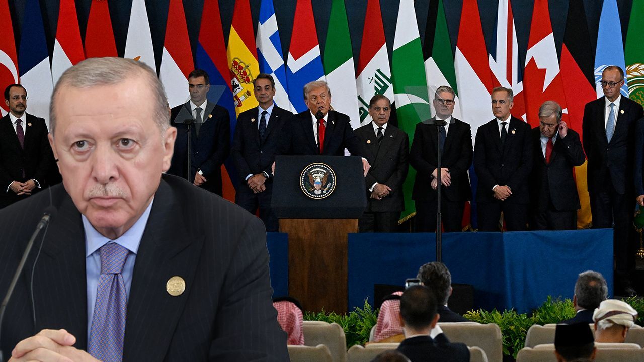 Liderler Trump’ın arkasına dizildi, Erdoğan kareye girmedi! Nagehan Alçı