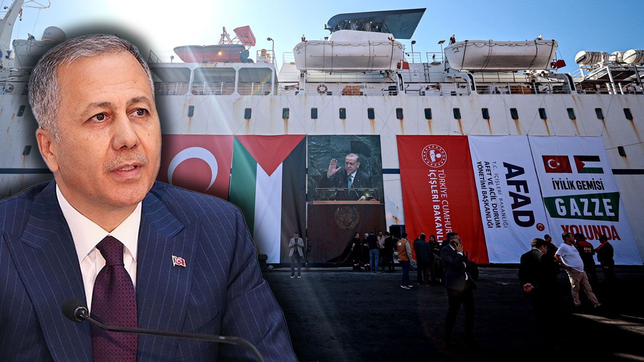 17. İyilik Gemisi Mersin'den uğurlandı! Bakan Yerlikaya: Gazze yeniden ayağa kalkacak