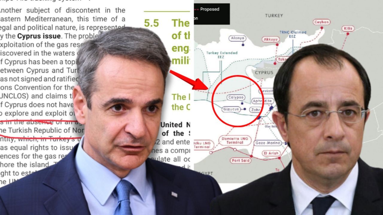 AB raporunda tarihi değişim! Haritada KKTC ve Türkiye-Libya hattı tanındı