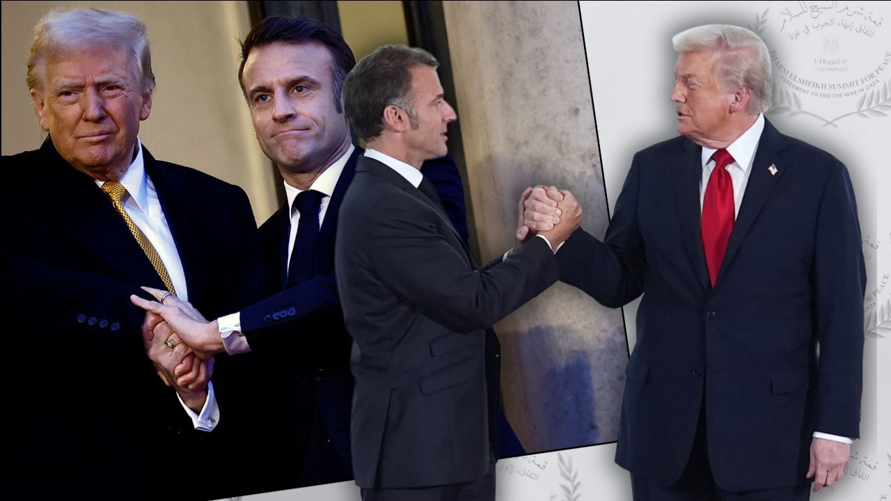 Trump ile Macron arasında 