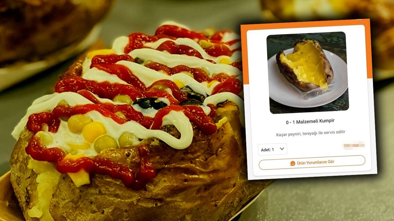 1 çuval patates fiyatına içi boş kumpir! Vatandaştan 