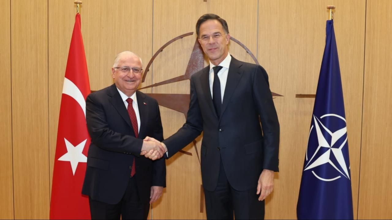 Bakan Güler, NATO Genel Sekreteri Rutte ile görüştü