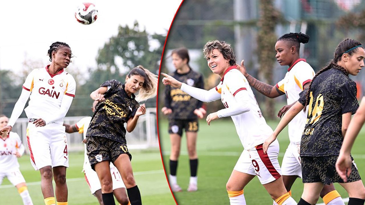 Galatasaray, Kadın Süper Ligi'nde gol olup yağdı: 17-0'lık skor gündem oldu